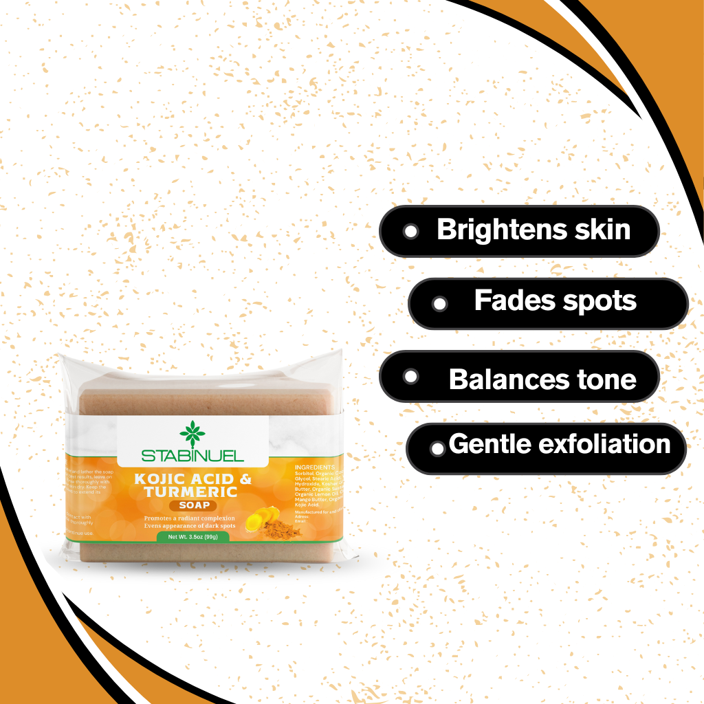 STABINUEL Kojic Acid & Turmeric Soap
