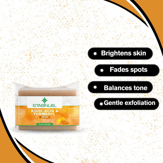STABINUEL Kojic Acid &amp; Turmeric Soap